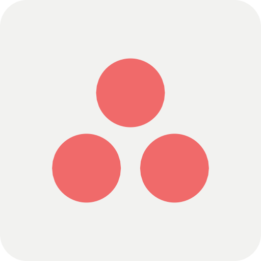 Logotipo da Asana